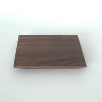 木製正方壺承　クルミ