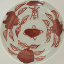 赤絵福寿三多文豆皿⑨