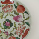 粉彩七宝三多文皿 ④