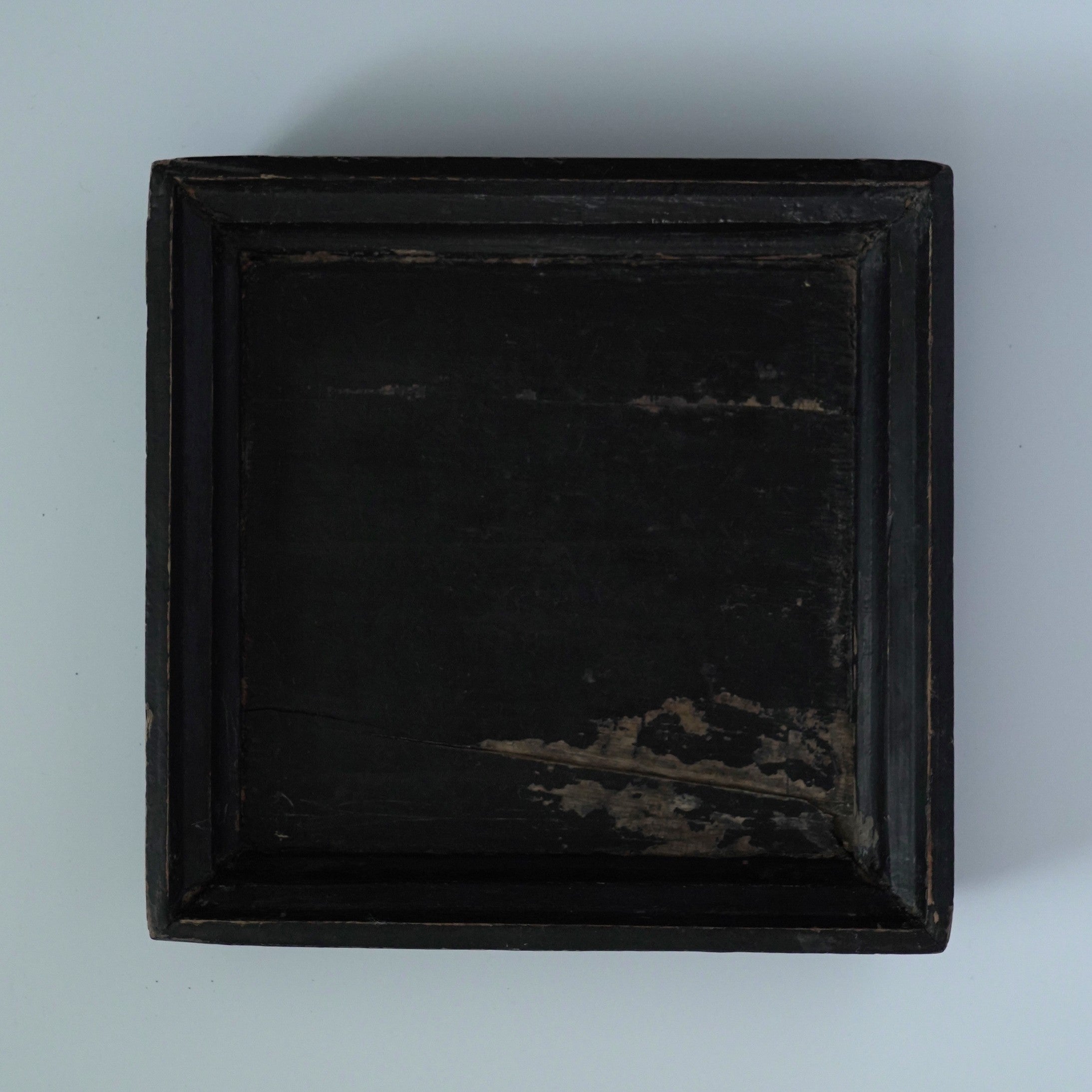 老黒漆小茶盆②