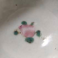 粉彩四季花文茶杯④