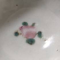 粉彩四季花文茶杯④