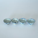 青花唐草文小茶杯４個セット