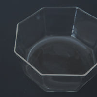 ガラス製八角建水