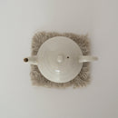 綿製草木染茶托小