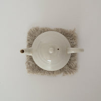 綿製草木染茶托小