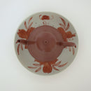 赤絵福寿三多文皿⑥