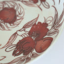 赤絵福寿三多文皿⑪