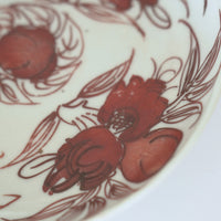 赤絵福寿三多文皿⑪