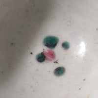 粉彩四季花文茶杯⑥
