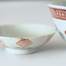 粉彩中国結文蓋碗