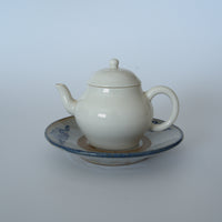 青花中国結文小皿①