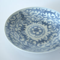 青花蝶恋花文皿③