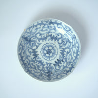 青花蝶恋花文皿③