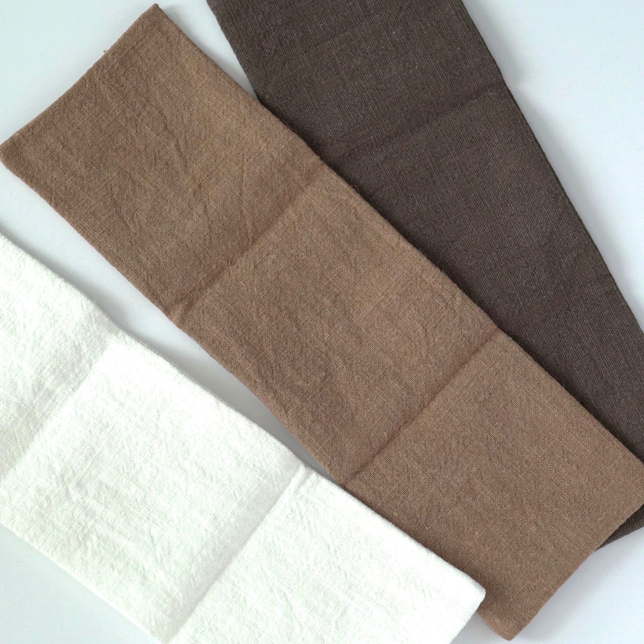 綿麻製茶巾3枚セット