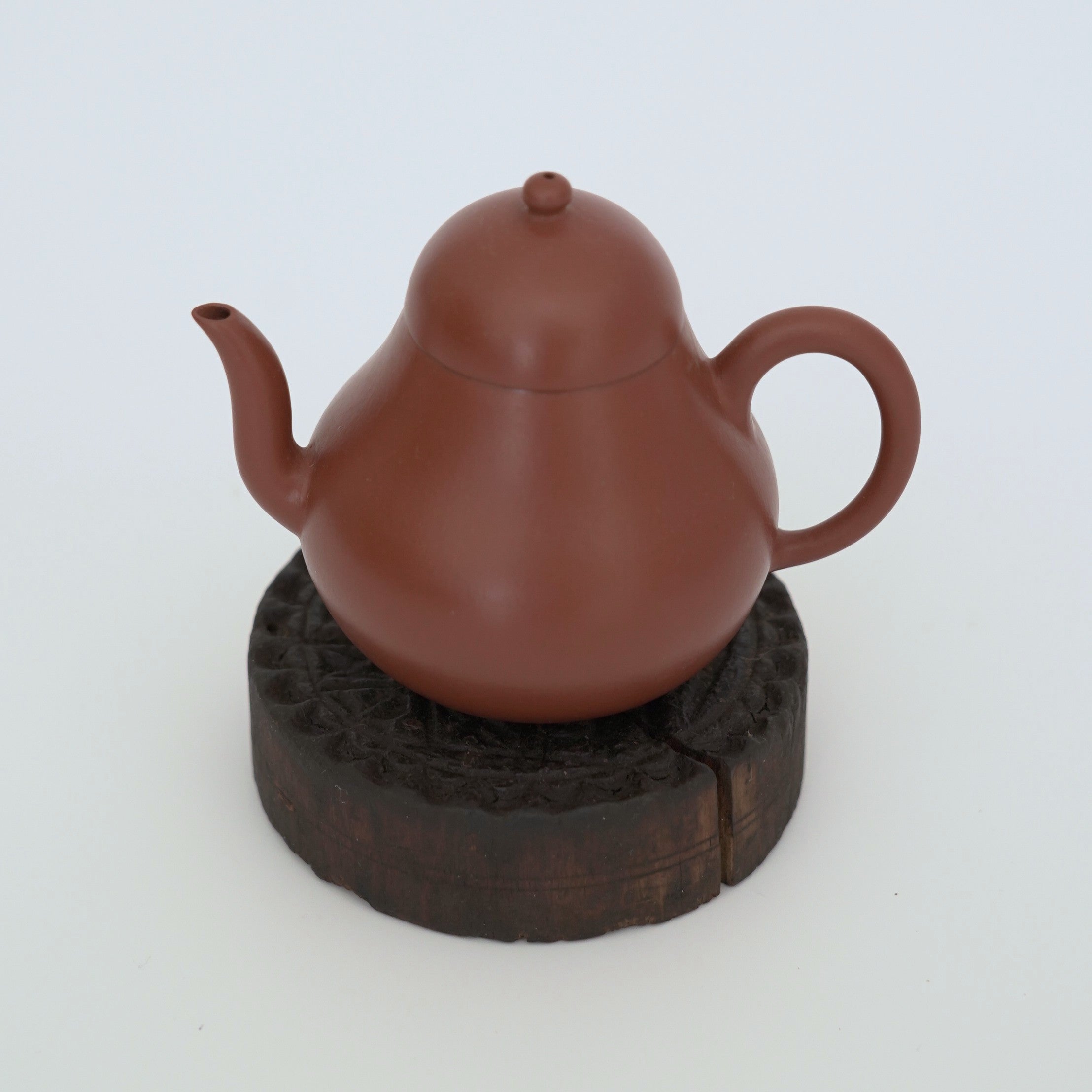 老木彫月宮玉兎文蓋置②