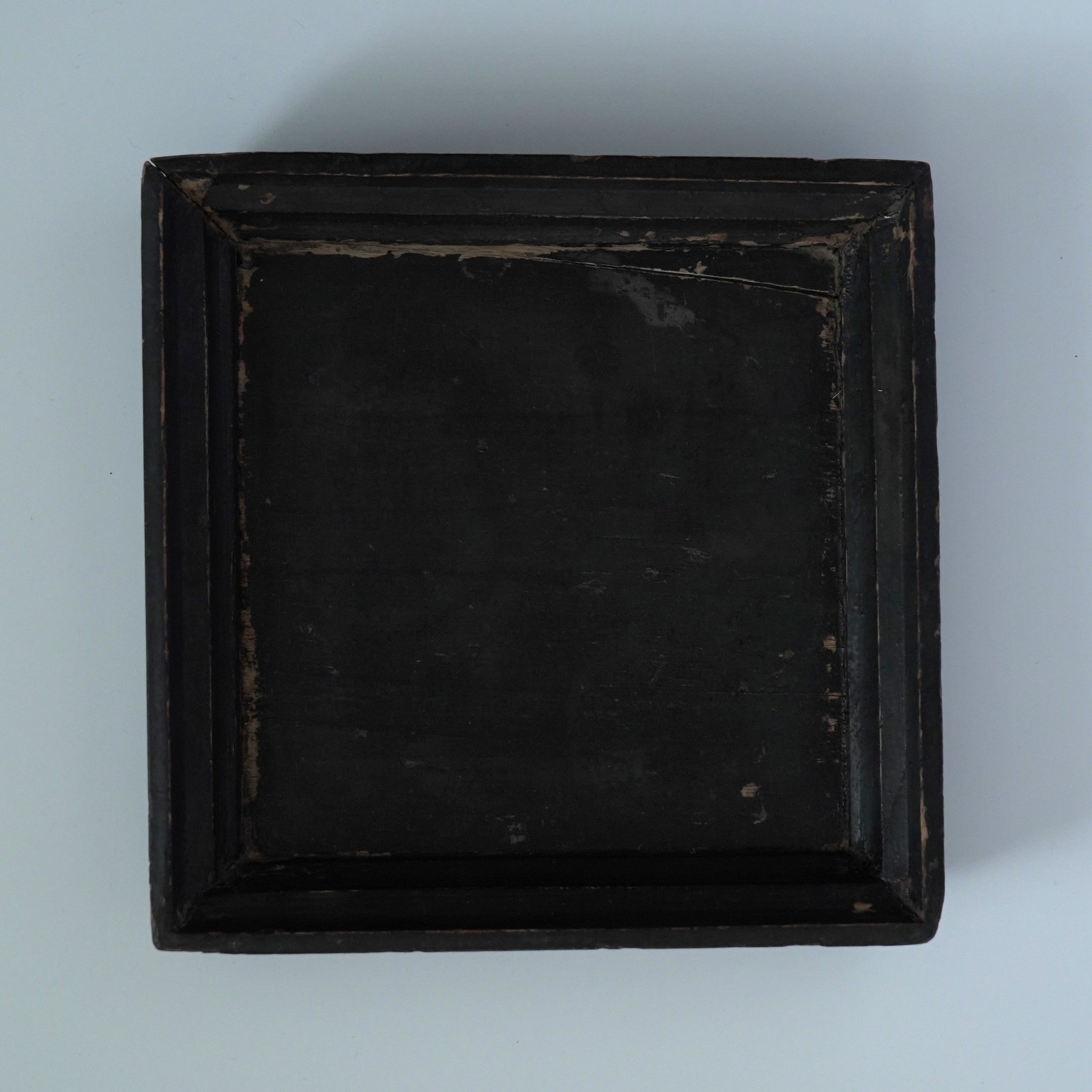 老黒漆小茶盆①