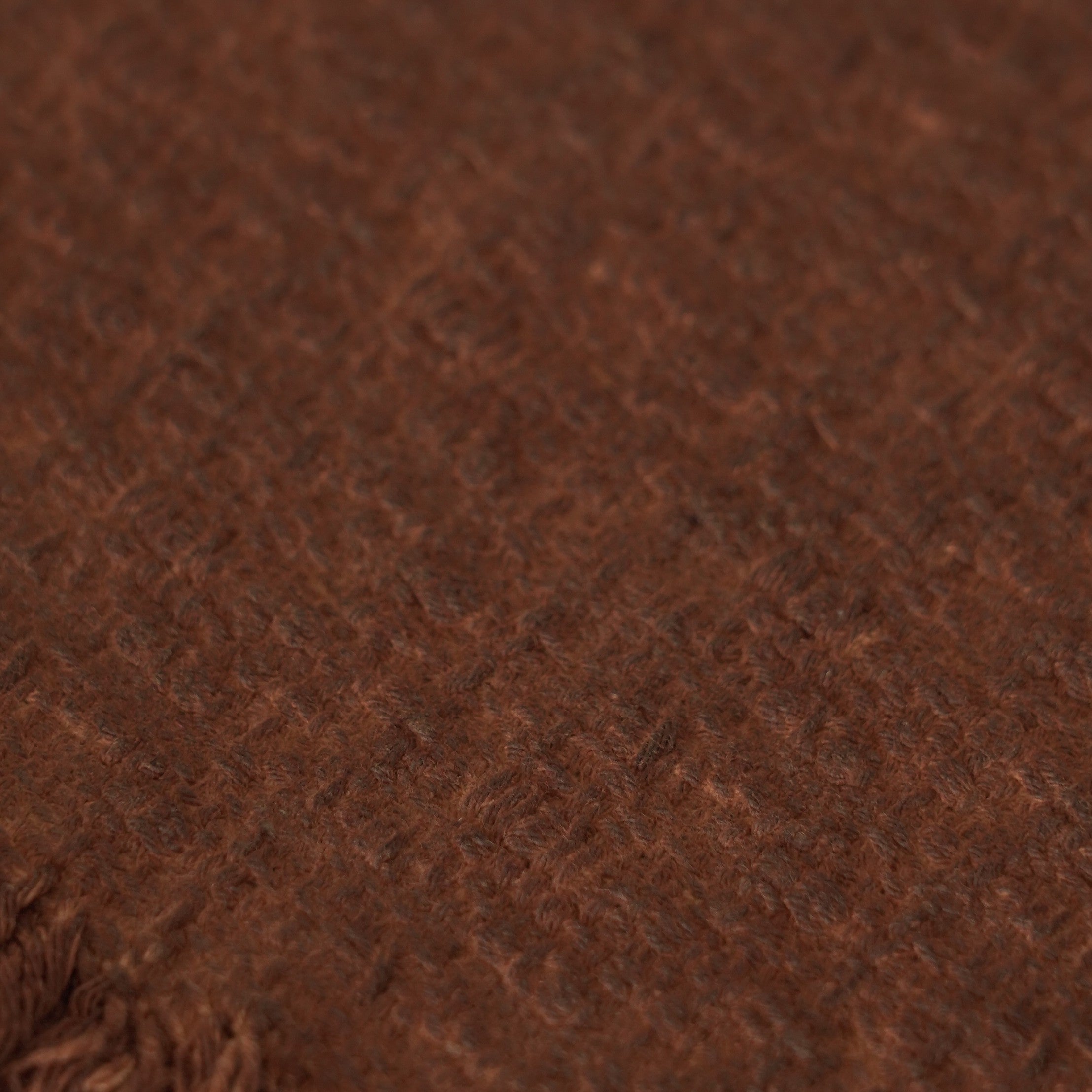 綿製柿渋染敷布大