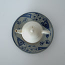 青花双魚花文皿①