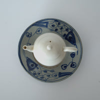 青花双魚花文皿①