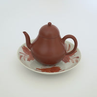 赤絵福寿三多文皿⑥