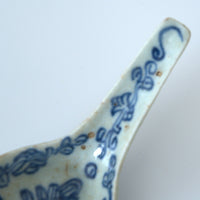 青花絡枝蓮文レンゲ①