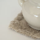 綿製草木染茶托小