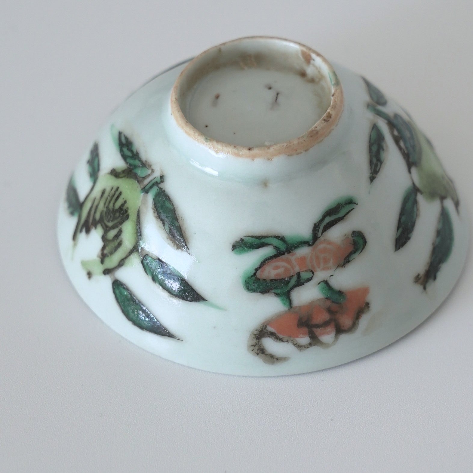 粉彩七宝三多文茶杯④