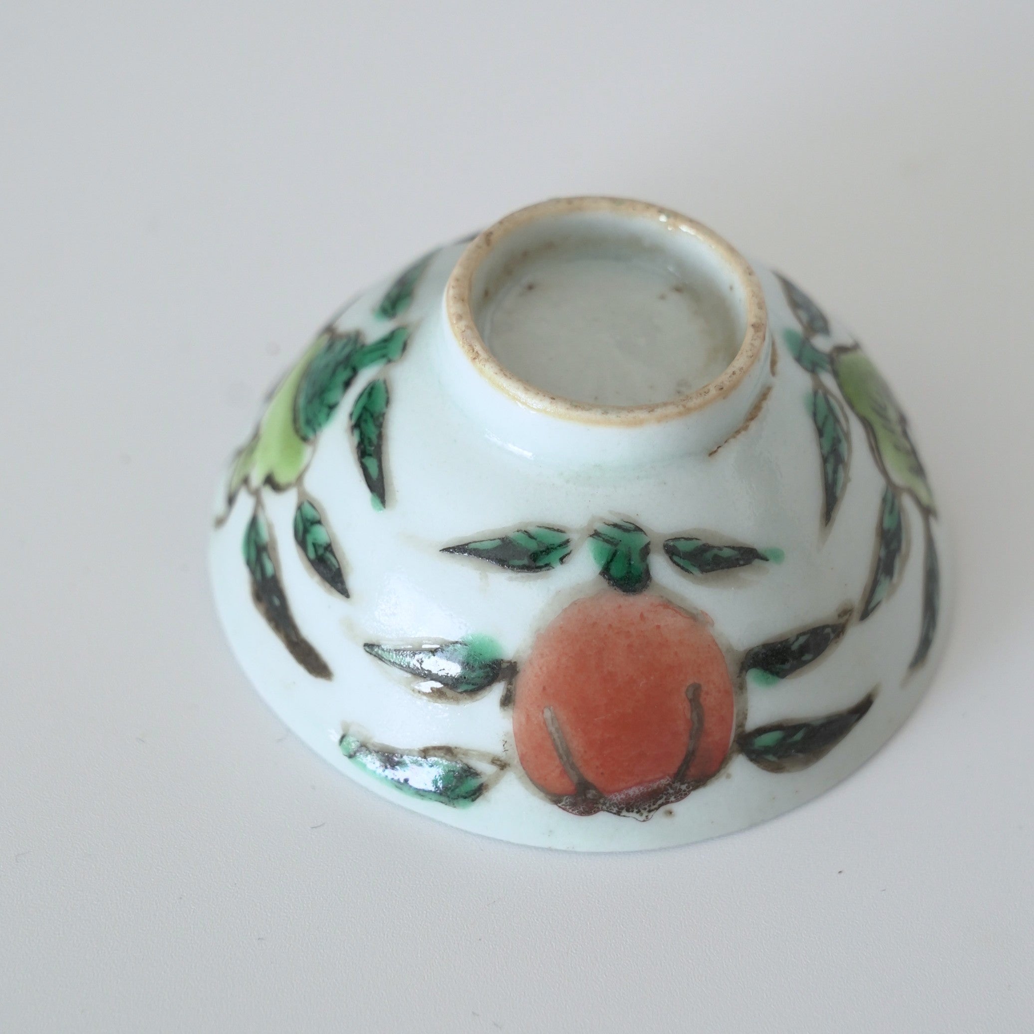 粉彩七宝三多文茶杯②