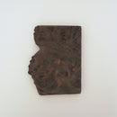 木製樹瘤壺承小