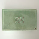 長方窯変茶盤③錆青磁色