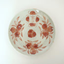 赤絵福寿三多文皿中①