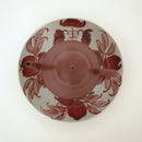 赤絵福寿三多文皿⑮