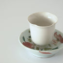 粉彩七宝三多文豆皿③