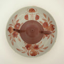 赤絵福寿三多文皿中①