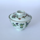 粉彩四季花文蓋碗①