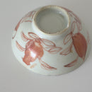 赤絵福寿三多文茶杯④