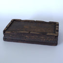 老木彫寿字木箱