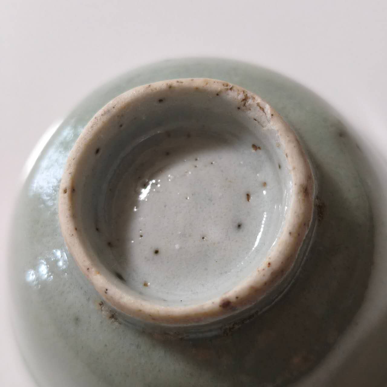 豆青釉茶杯④