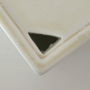 長方窯変茶盤①象牙色