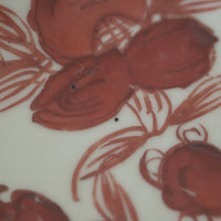 赤絵福寿三多文皿⑬