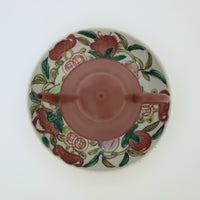 粉彩七宝三多文皿⑤