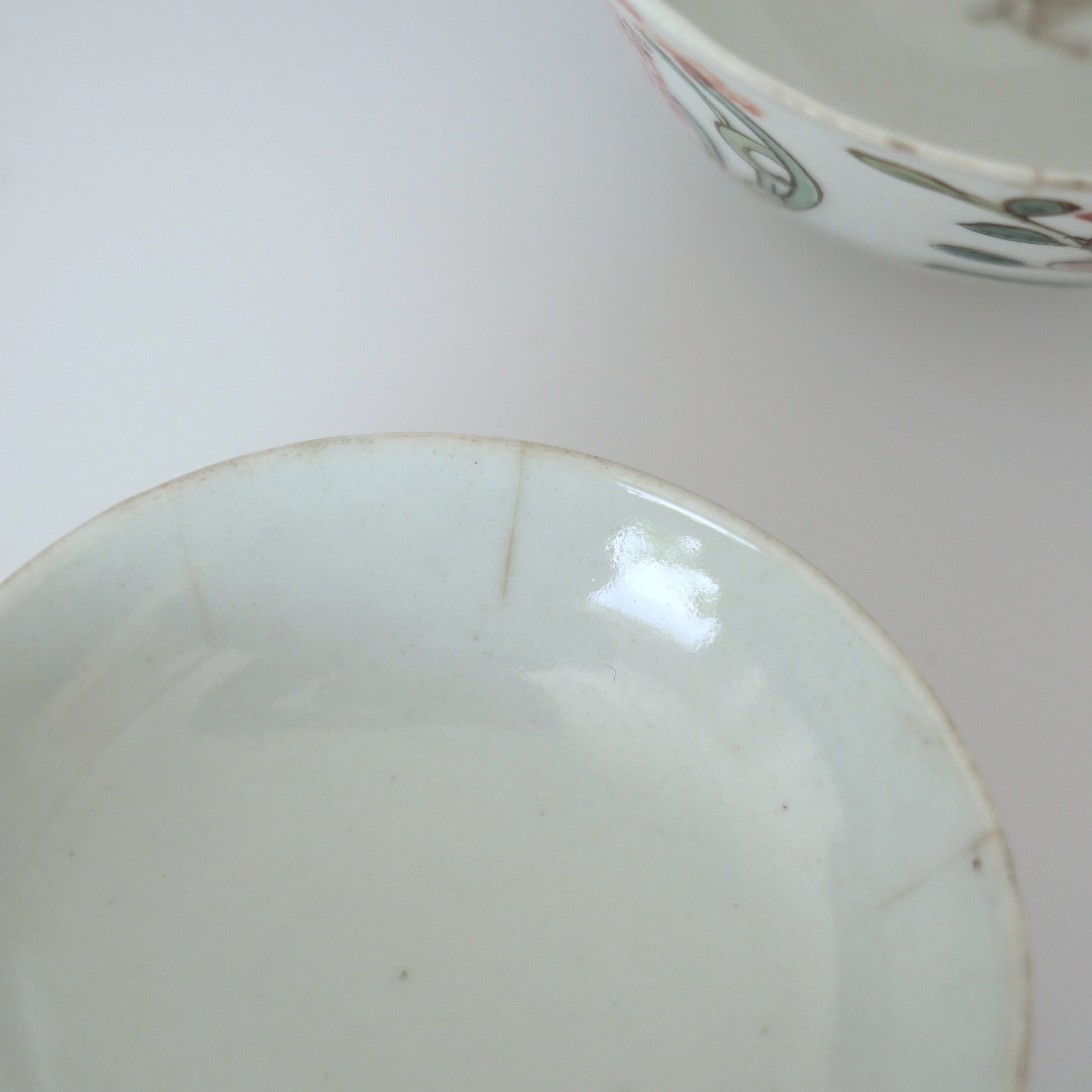 粉彩双喜花文蓋碗③