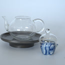 青花牡丹文蓋置②