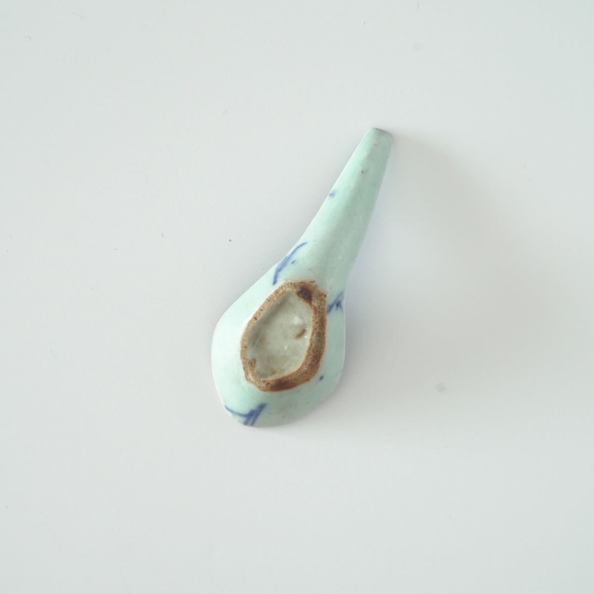 青花双喜文レンゲ①