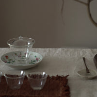 粉彩四季花文皿⑨