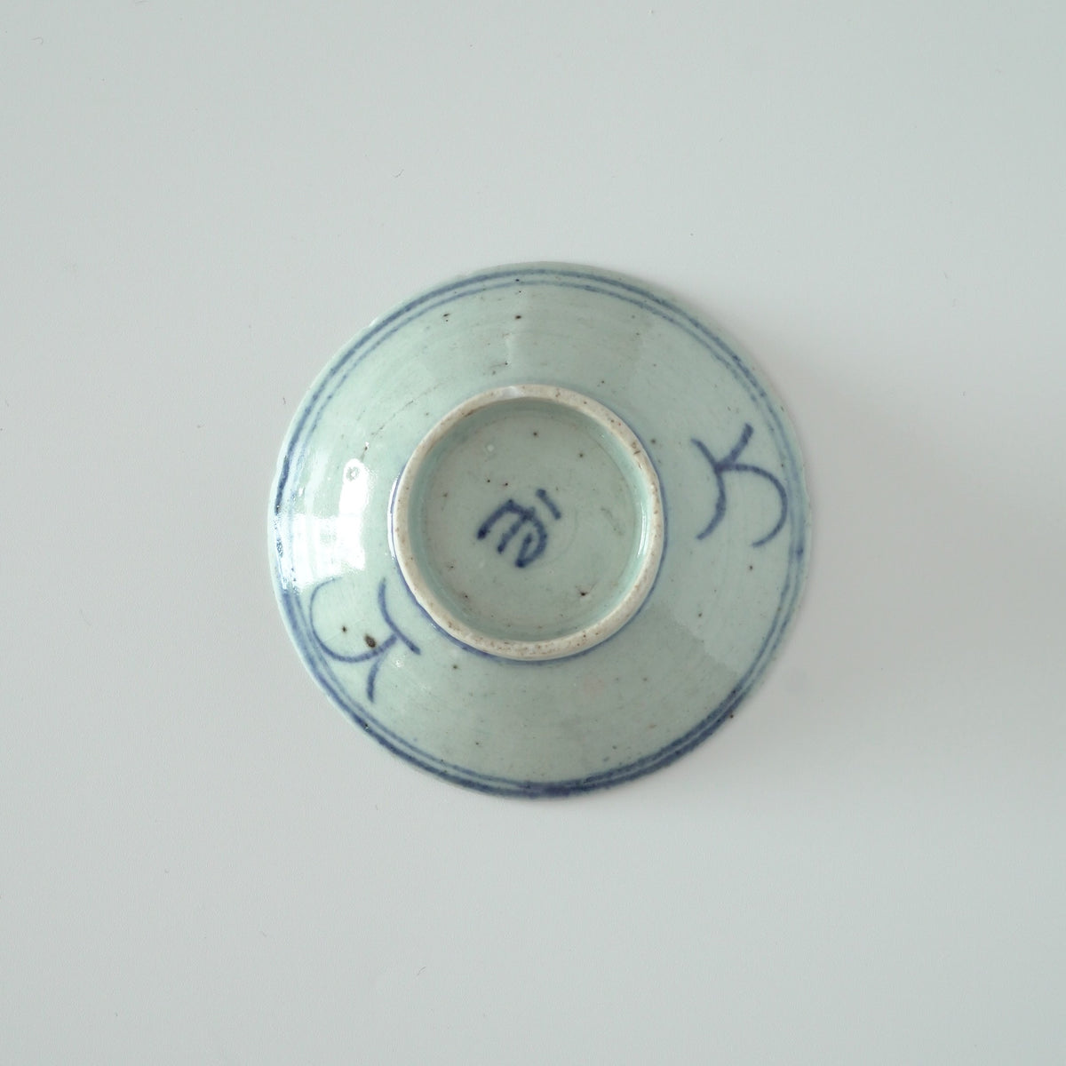 青花絡枝蓮文豆皿③