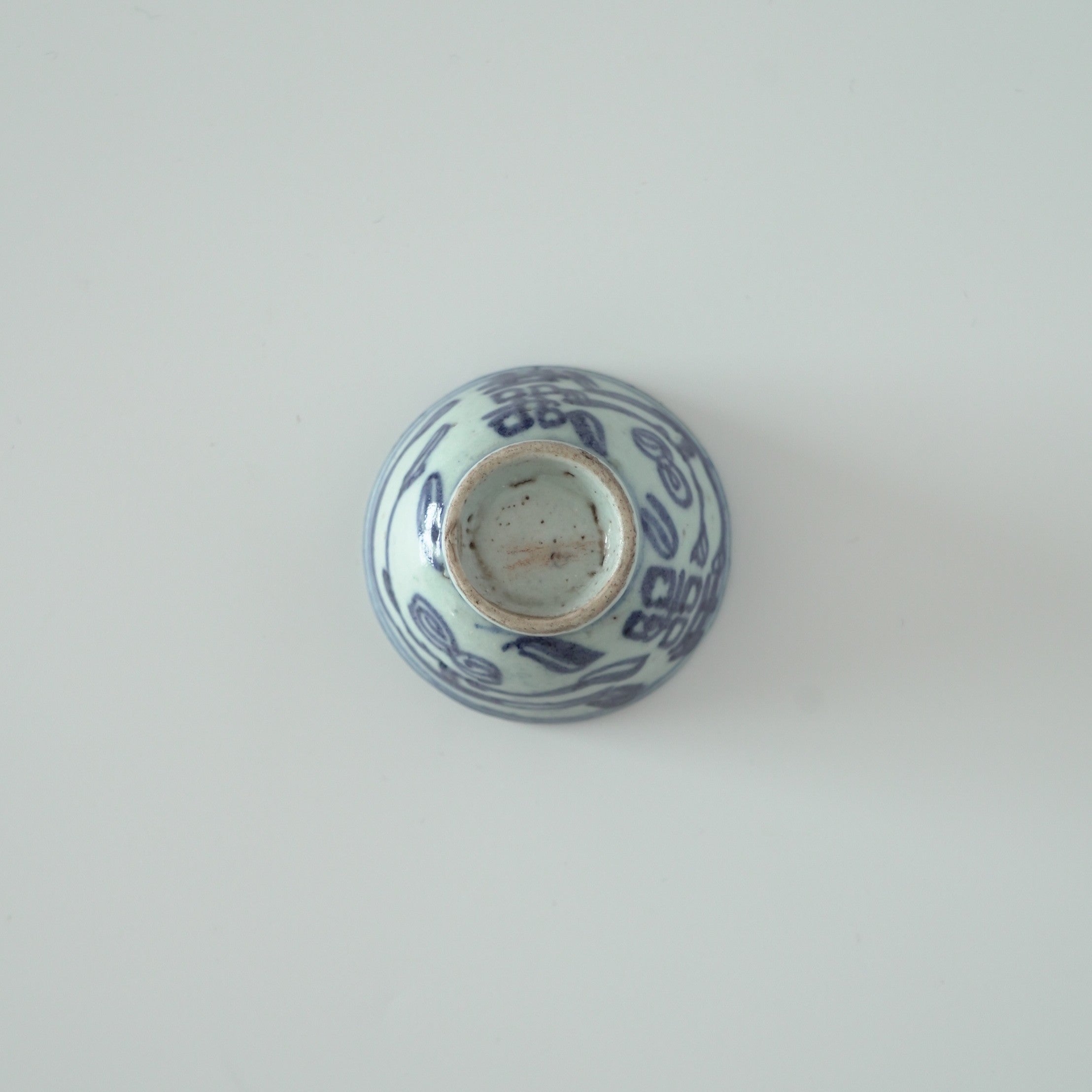 青花双喜文茶杯⑧
