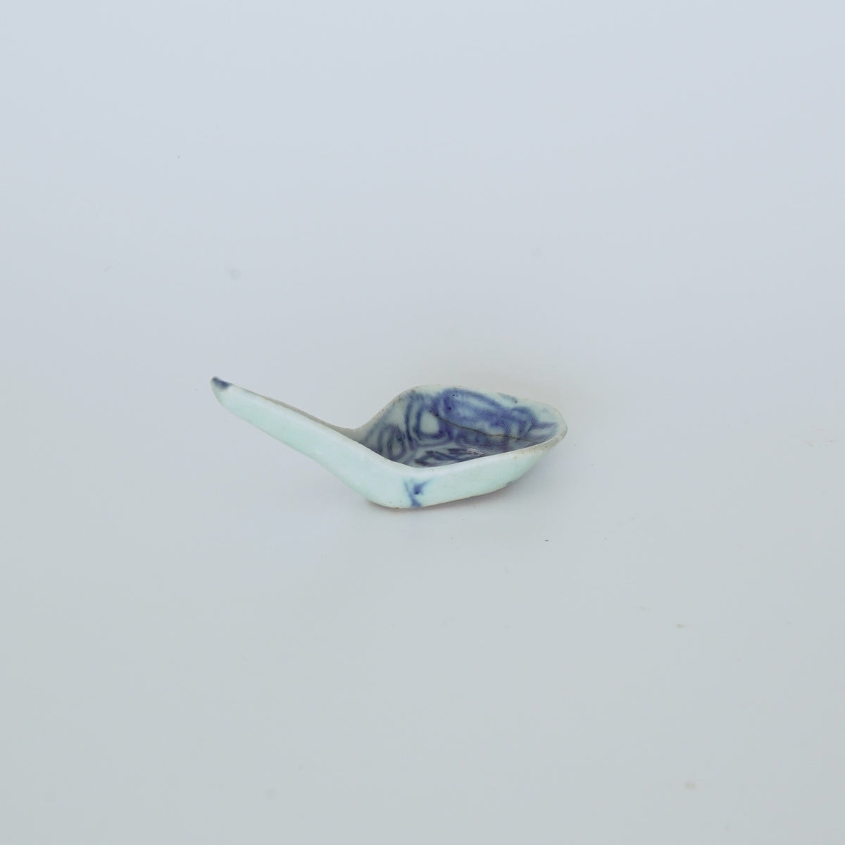 青花双喜文レンゲ①