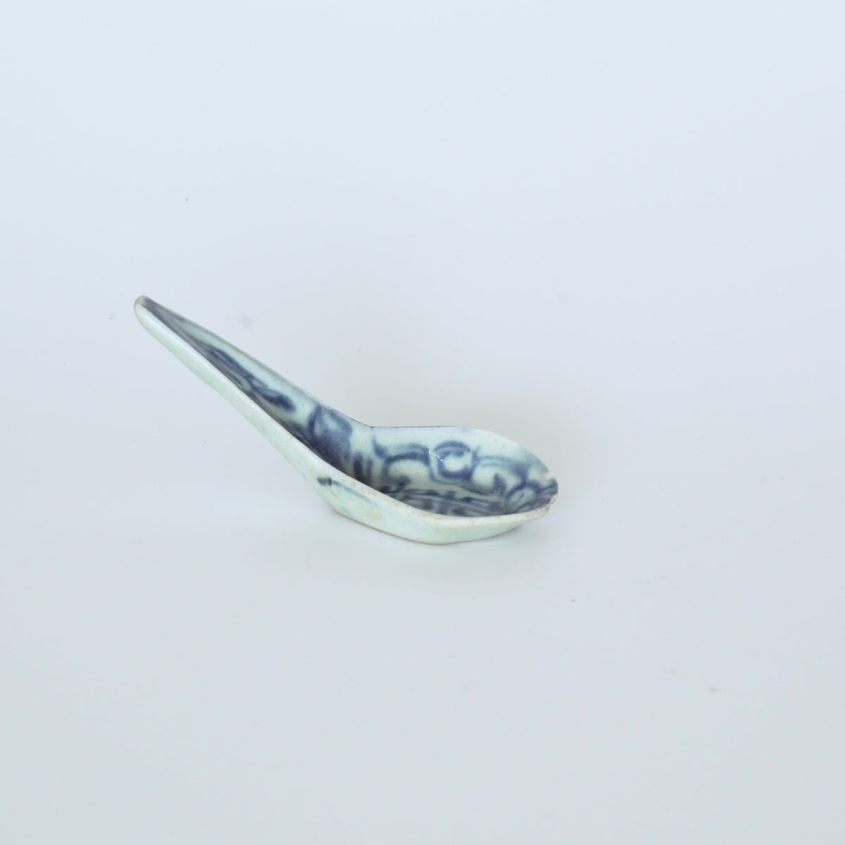 青花双喜文レンゲ②
